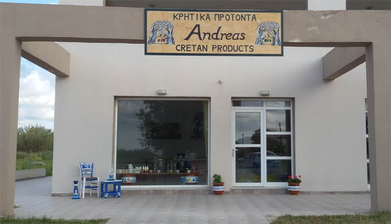 Andreas Cretan Products Kavros Georgioupolis Kreta